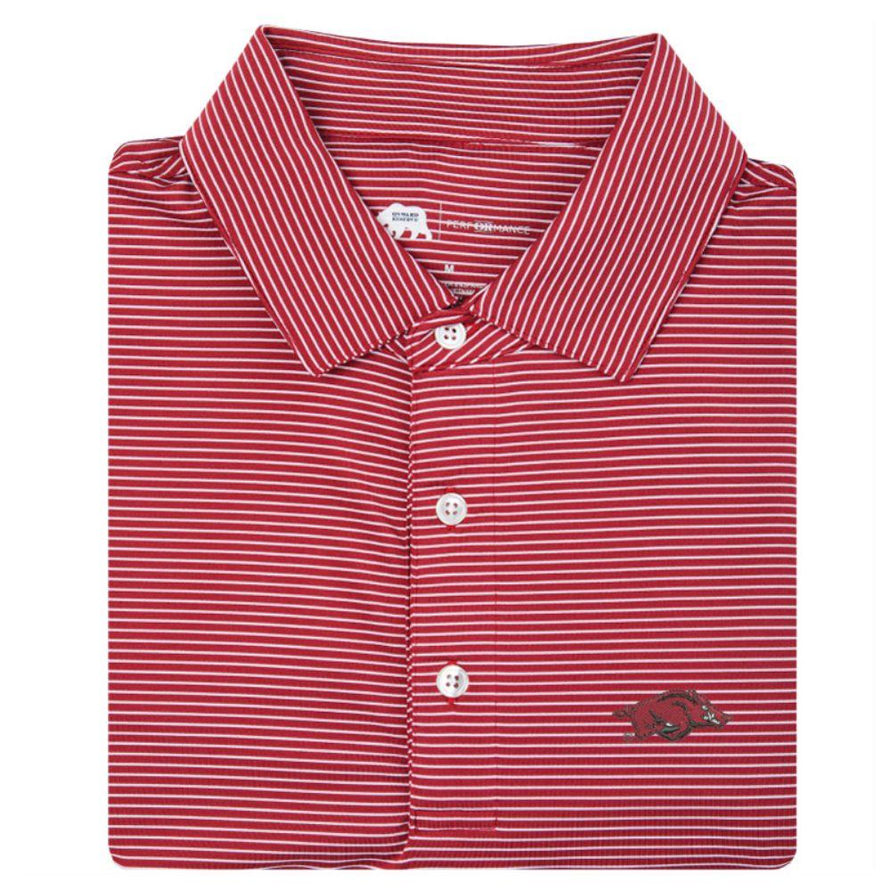 johnnie-O Boston Red Sox Cooperstown Birdie Performance Polo Shirt Button-Down in White