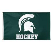  Michigan State 3 ' X 5 ' Hockey House Flag