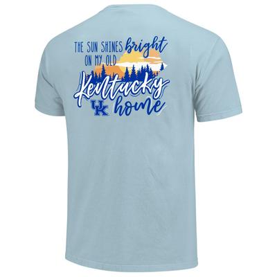 Kentucky State Landscape Phrase Colors Tee