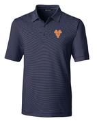  Tennessee Cutter & Buck Interlock Forge Pencil Stripe Polo