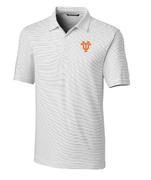  Tennessee Cutter & Buck Interlock Forge Pencil Stripe Polo