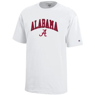 Alabama Champion YOUTH Arch Logo Tee