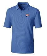  Florida Cutter & Buck Circle Uf Forge Pencil Stripe Polo