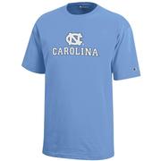  Carolina Champion Youth Combo Wordmark Tee