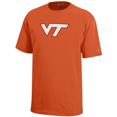 Virginia Tech Champion YOUTH Giant VT Logo Tee