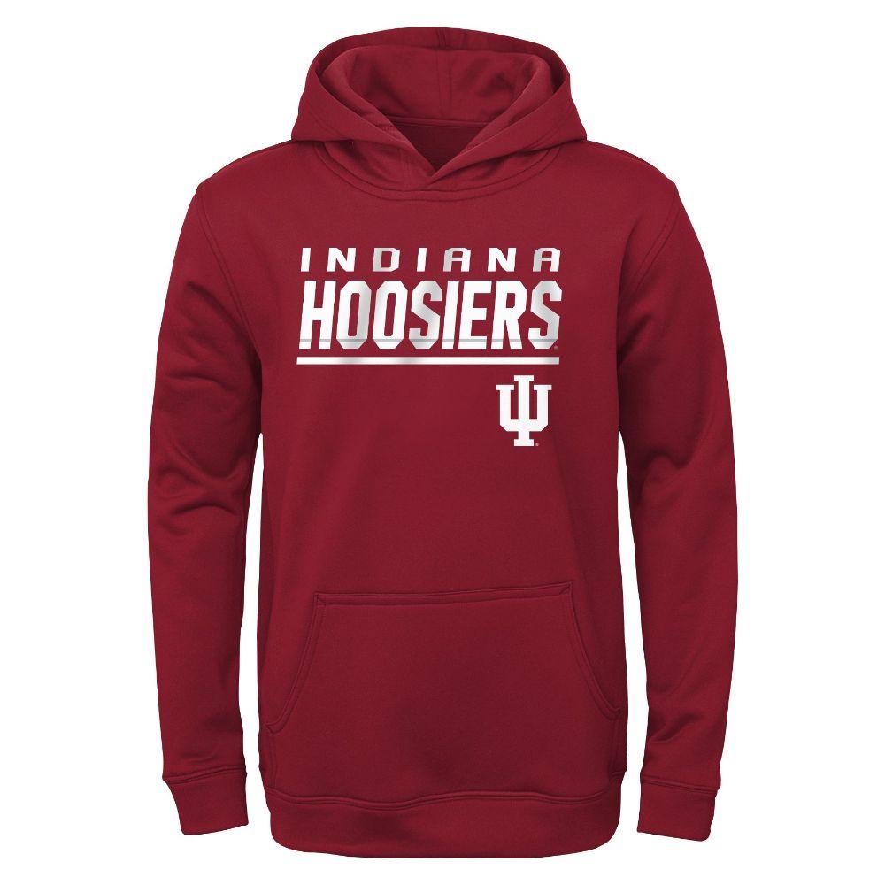 Hoosiers | Indiana Gen2 YOUTH Performance Fleece Hoodie | Alumni Hall