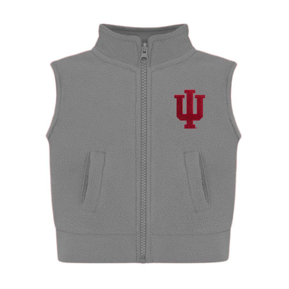 Hoosiers | Indiana Toddler Polar Fleece Vest | Alumni Hall