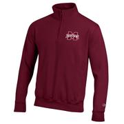  Mississippi State Champion Embroidered Logo 1/4 Zip