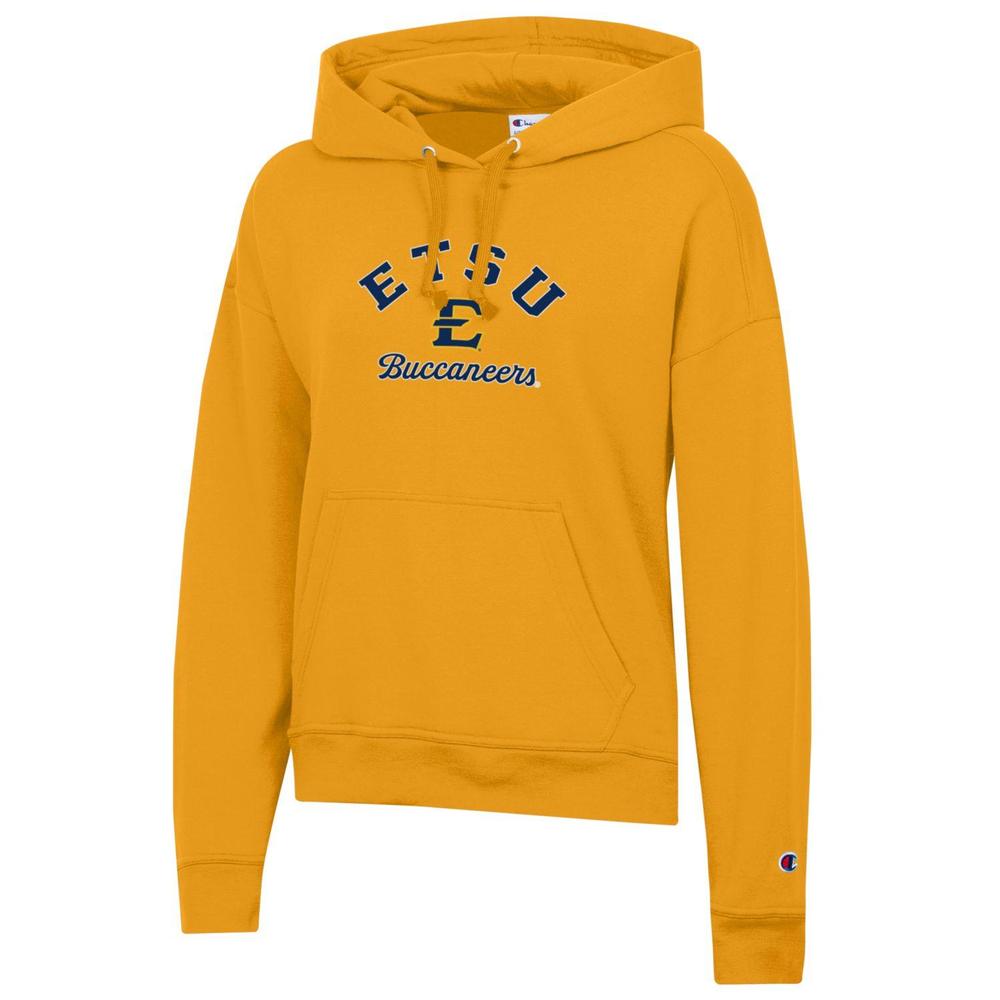 Bucs | ETSU Champion Women's Power Blend VersaTwill Hoodie | Alumni Hall