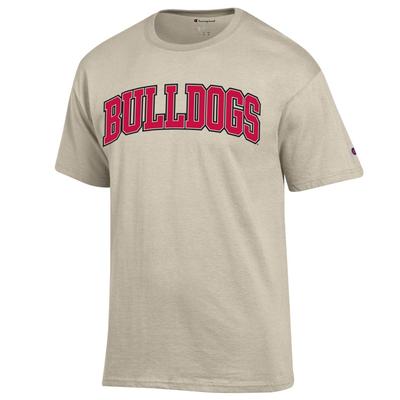 Georgia Champion Bulldogs Arch Tee OATMEAL