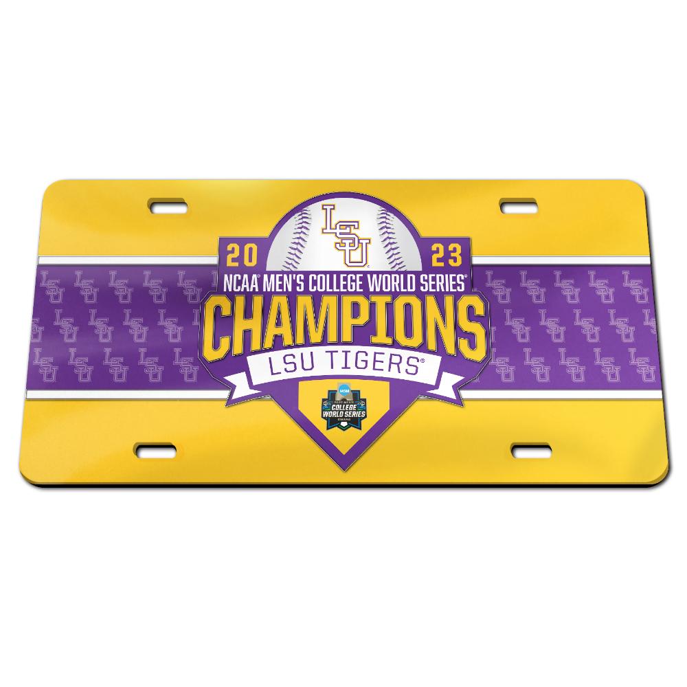 Shop LSU Tigers 2023 Baseball National Champion Exclusive Limited Edition  Ball w/Case