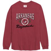  Arkansas League Vault Throwback Long Sleeve Tee