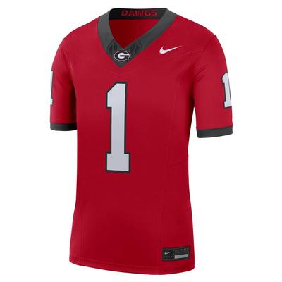 LSU, LSU Nike #1 Limited VF Home Jersey