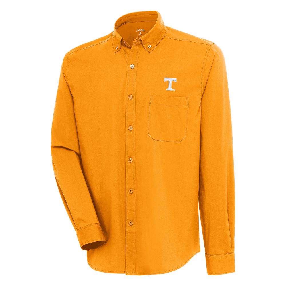 Vols | Tennessee Antigua Flight Long Sleeve Woven Shirt | Alumni Hall