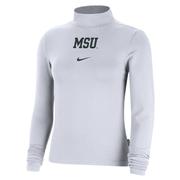  Michigan State Nike Women's Essential Mock Neck Top