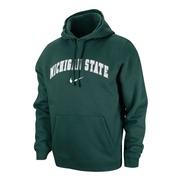  Michigan State Nike Tackle Twill Club Fleece Hoodie