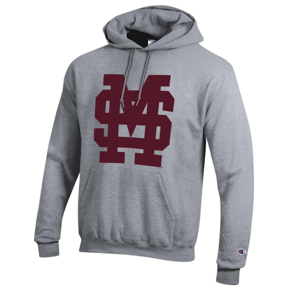 Bulldogs | Mississippi State Champion Giant Interlock MS Hoodie ...