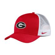  Georgia Nike Rubberized Logo Aero Adjustable Cap