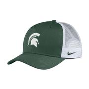  Michigan State Nike Rubberized Logo Aero Adjustable Cap