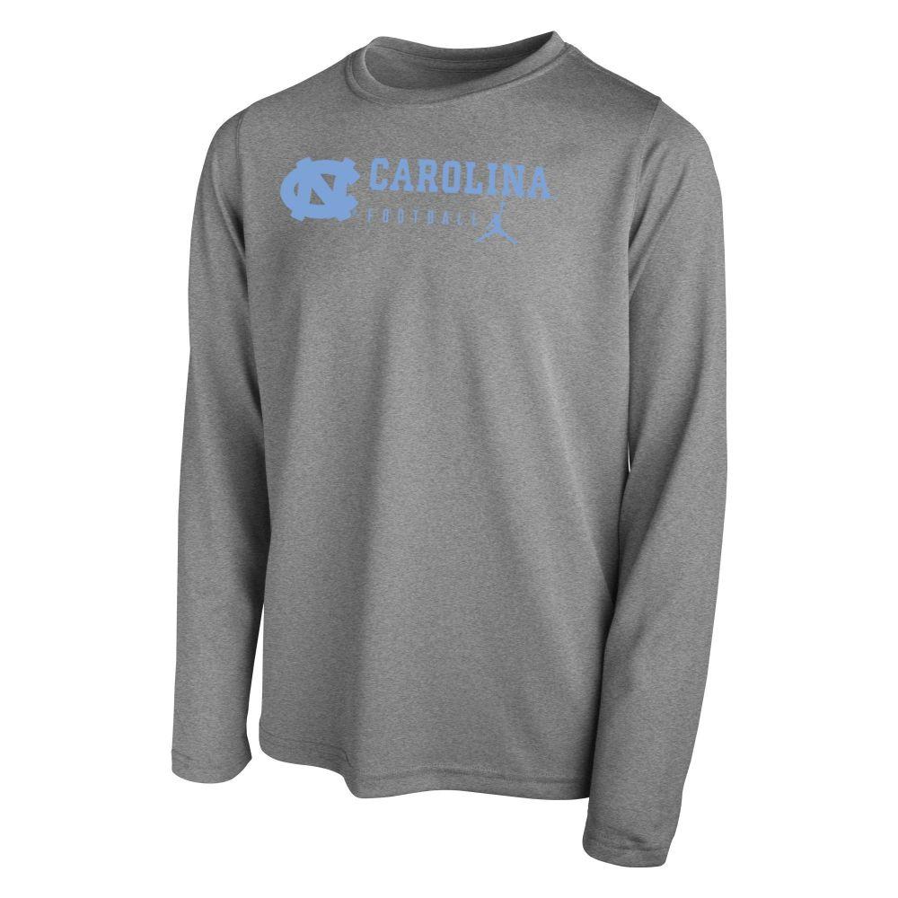 UNC | Carolina Jordan Brand YOUTH Team Issue Legend Long Sleeve Tee ...