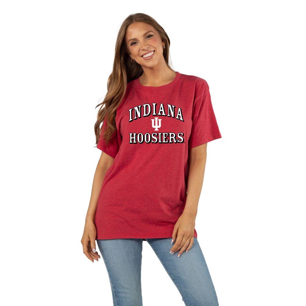 Hoosiers | Indiana Tall XL Logo Arc Effortless Tee | Alumni Hall