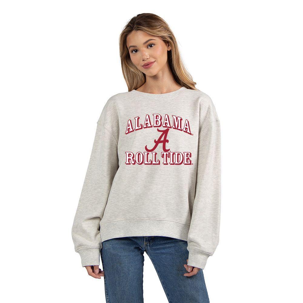 Bama | Alabama XL Logo Arc Old School Crew | Alumni Hall