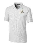  App State Cutter & Buck Forge Pencil Stripe Polo