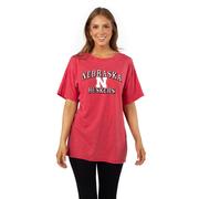  Nebraska Xl Logo Arc Effortless Tee