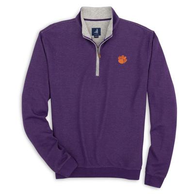 Clemson Johnnie-O Sully 1/4 Zip Pullover