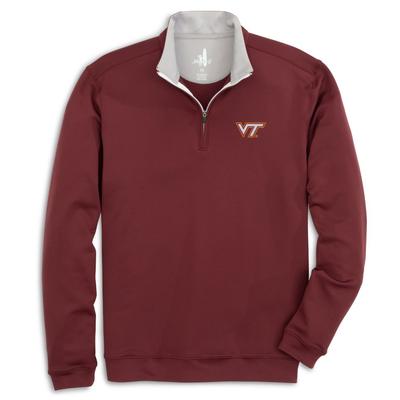 Virginia Tech Johnnie-O Sully 1/4 Zip Pullover