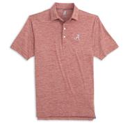  Alabama Johnnie- O Huron Heathered Polo