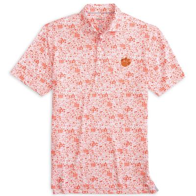 Clemson Johnnie-O Tailgater 2.0 Polo