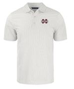  Mississippi State Cutter & Buck Pike Symmetry Print Polo