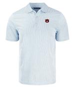  Auburn Cutter & Buck Pike Symmetry Print Polo