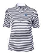  Unc Cutter & Buck Women's Eco Pique Stripe Top