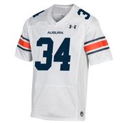  Auburn Under Armour # 34 Replica Football Jersey