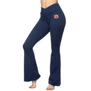  Auburn Zoozatz Cross Waist Flare Leggings