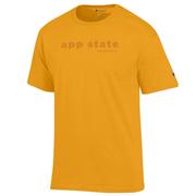  App State Champion Women's Tonal Straight Stack Tee