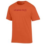  Virginia Tech Champion Women's Tonal Straight Stack Tee