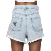  Michigan State Zoozatz Jean Shorts