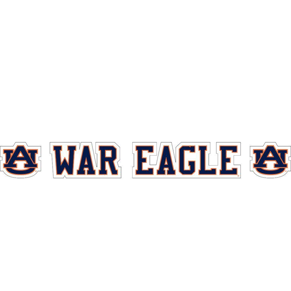 Aub | Auburn 10 War Eagle Decal | Alumni Hall