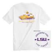  Lsu Southern Tide Cornhole Tee