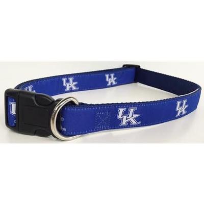 Kentucky State Needlepoint Dog Collar