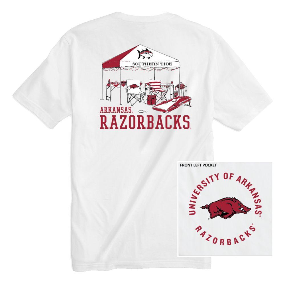 Arkansas Razorback Short Sleeve Jersey Tee By Champion - The