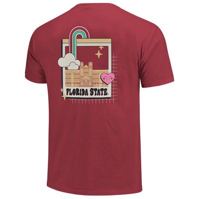 Florida State Funky Camp Frame Comfort Colors Tee