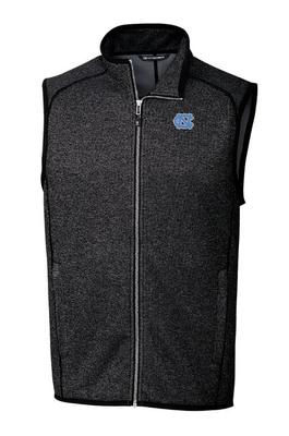 UNC Cutter & Buck Men's Mainsail Sweater Knit Vest