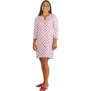  Arkansas Red Lucille 3/4 Sleeve Dress