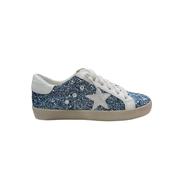  Light Blue Glitter Star Sneakers