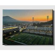  App State 24 X 16 Kidd Brewer Stadium Sunrise Canvas