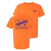  Clemson Greetings From Postcard Comfort Colors Tee